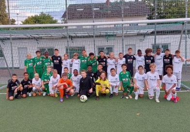 Mini-Turnier der D1-Jugend mit Eintracht Frankfurt